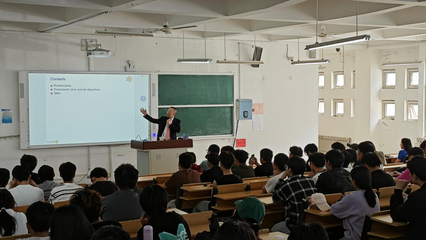 韩国东国大学教授黄承勋来校交流